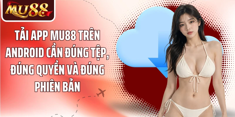 Tải app MU88 trên Android cần đúng tệp, đúng quyền và đúng phiên bản